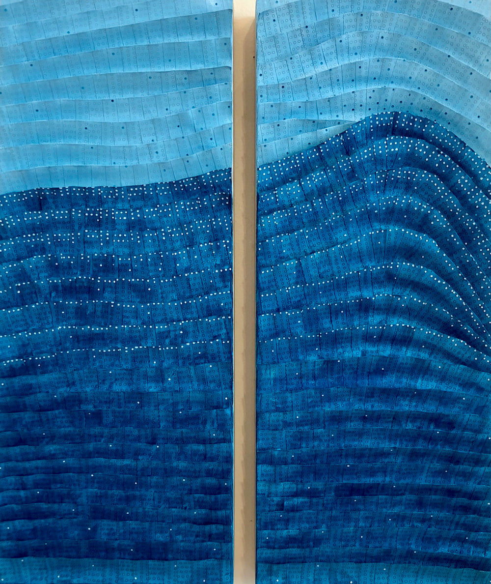 Where Sea Meets Sky (Diptych)